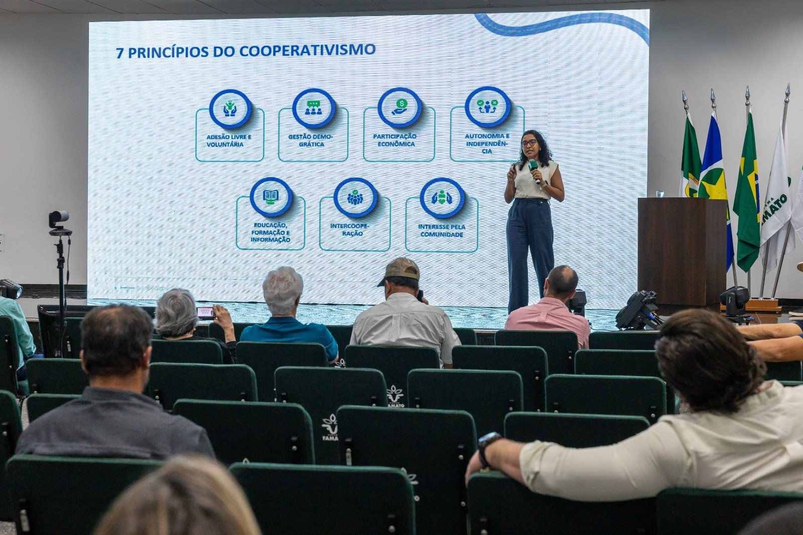 Acervo Senar-MT Sistema OCB/MT destaca o cooperativismo no Encontro de Produtores da Fazenda Pantaneira
