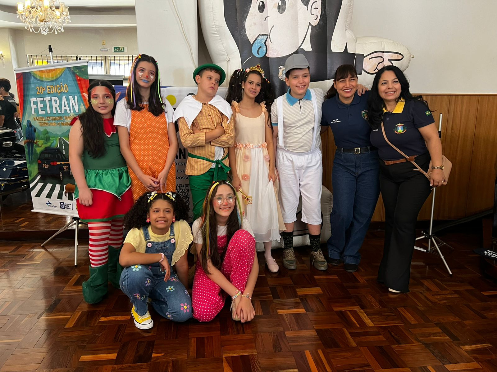  Sistema OCB/MT celebra a participação da Coopersino na etapa estadual do Festival Estudantil Temático de Teatro para o Trânsito (Fetran)