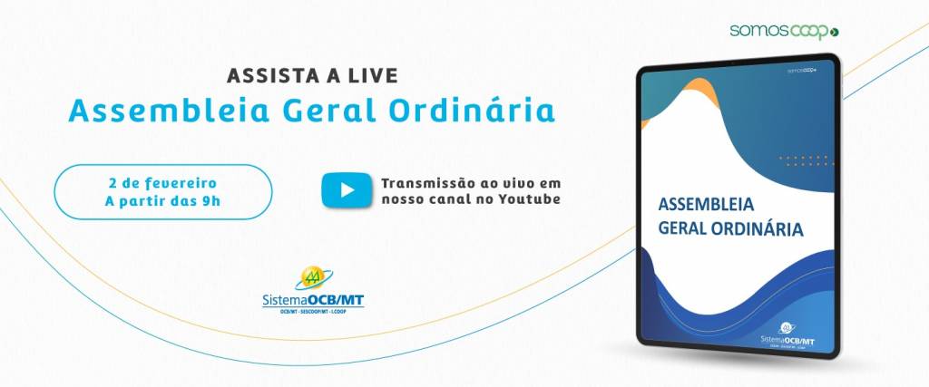 Live sobre Assembleia Geral Ordinária nas Cooperativas