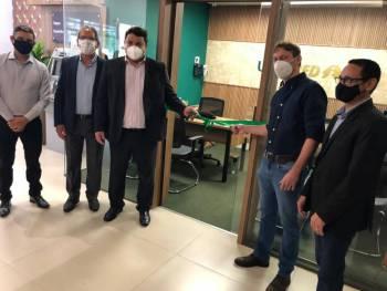Unicred MT inaugura sala de negócios no Hospital Unimed