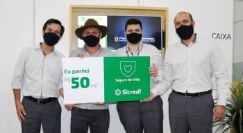 Associado de São José dos Quatro Marcos é contemplado com prêmio de 50 mil reais em Seguro de Vida