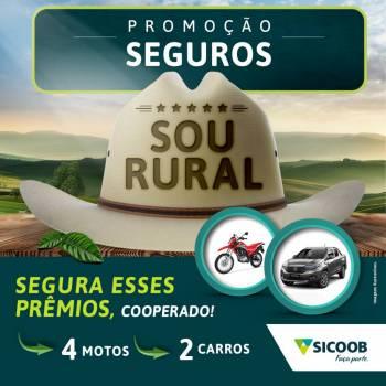 Promoção do Sicoob Sou rural, #EuProtejo 