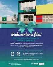 Sicoob Fronteiras inaugura segunda agência em Pontes e Lacerda