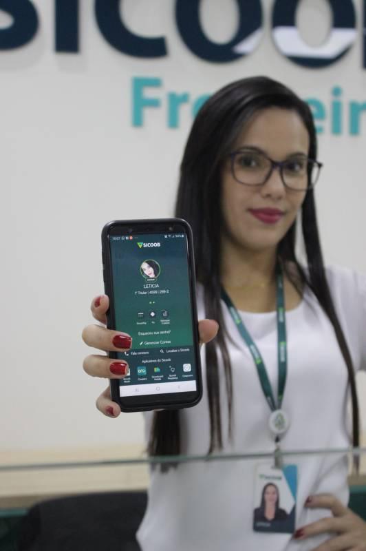 Aplicativo tem facilitado a vida dos cooperados do Sicoob Fronteiras