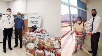 Campanha Mais amor + alimentos da Sicoob Fronteiras