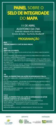 PROGRAMAÇÃO SELO + INTEGRIDADE 