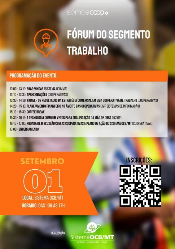 Fórum das Cooperativas do Segmento Trabalho