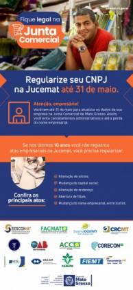 Cooperativas que não atualizaram cadastro nos últimos 10 anos na Jucemat terão seus registros cancelados