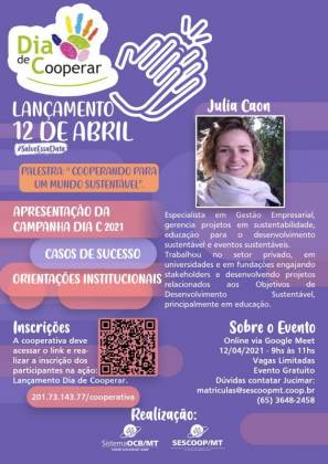 Lançamento do Dia de Cooperar 2021 em MT