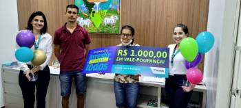 Cooperados do Sicoob Fronteiras são premiados na promoção "Investir é Para Todos"