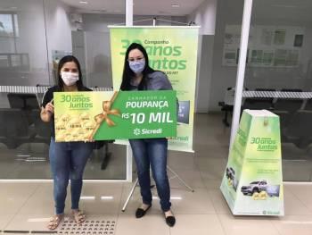 Campanha 30 Anos Juntos contempla mais 40 associados na Sicredi Celeiro do MT